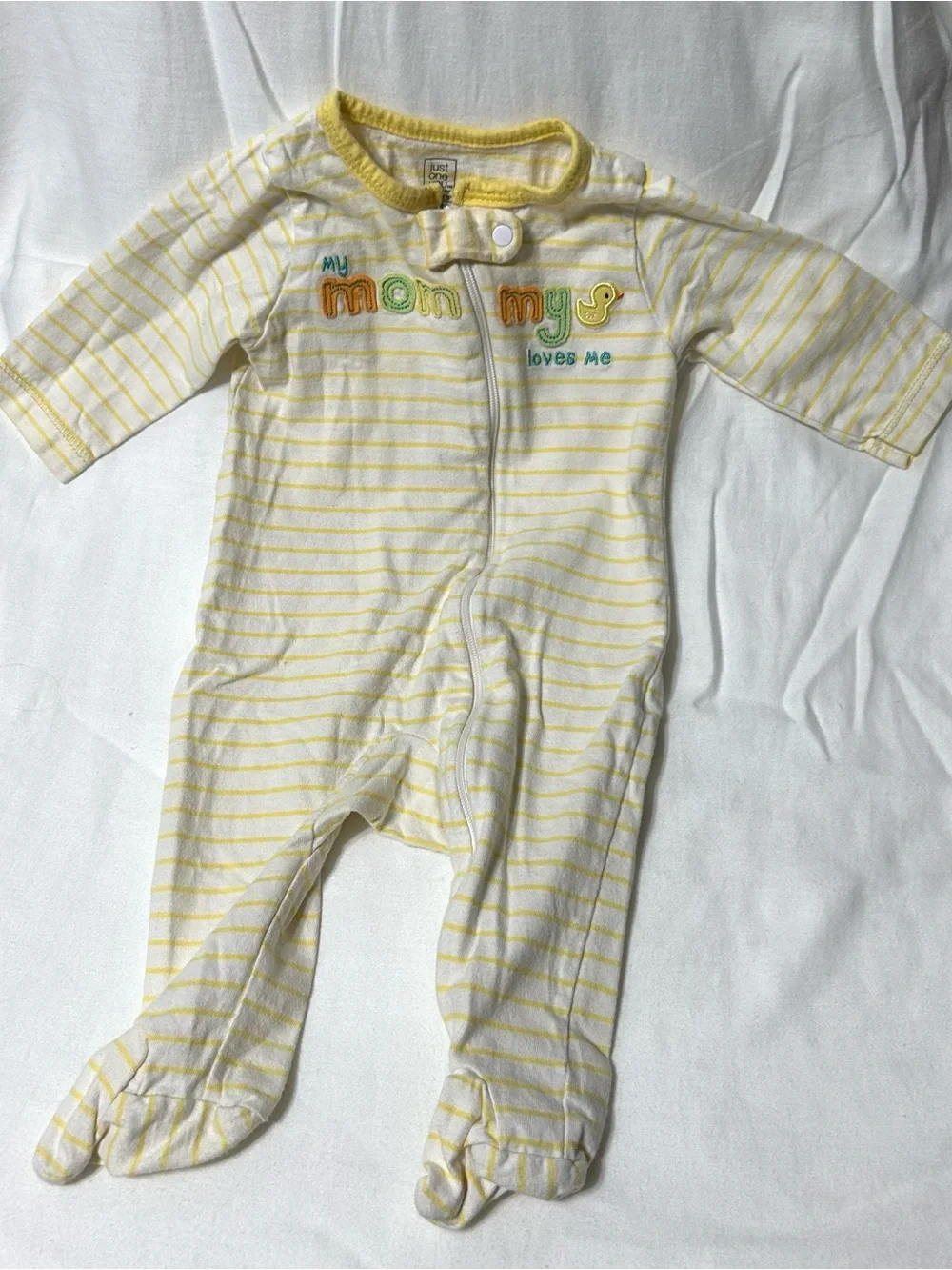 0-3 Month 4 Sleepers Long Sleeve Footie Zip-up and Snap Bundle